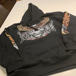 Ride Free hoodie - size S
